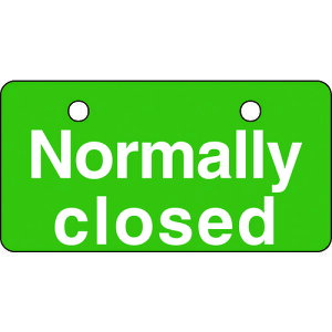 �y�����y�Ή��E���������z�Ώ\���@�o���u�J�D�@Normally�@closed�i�펞�j�E�΁@50×100