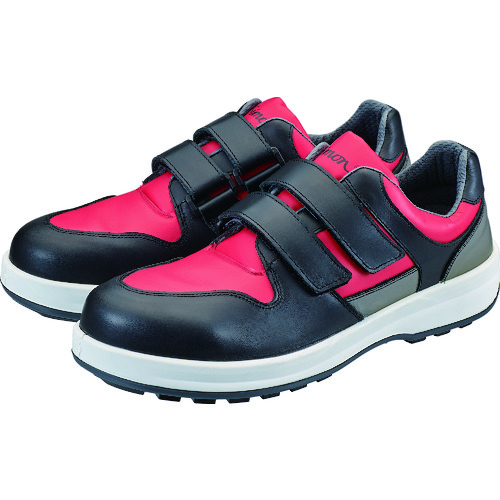 シモン トリセオシリーズ 短靴 赤／黒 ２６．５ｃｍのサムネイル