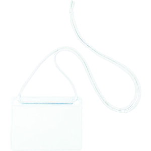 【あす楽対応・送料無料】OP 簡易吊り下げ名札 名刺サイズ 10枚 白