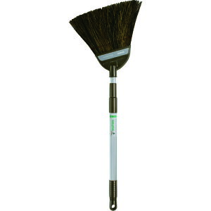 【あす楽対応・送料無料】azuma BR162 3段伸縮 赤シダホーキAL