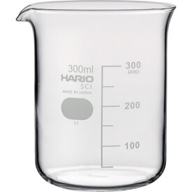 【あす楽対応・送料無料】HARIO　ビーカー　目安目盛付　300ml