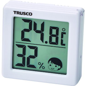 【あす楽対応・送料無料】TRUSCO　小さい温湿度計