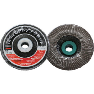 【あす楽対応・送料無料】TRUSCO GPトップフラット アランダム #240 Φ100 10枚入