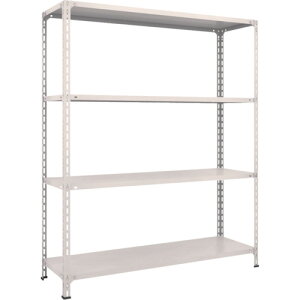 【あす楽対応・送料無料】TRUSCO 軽量棚開放型 W1500X450XH1800 4段 ネオグレー