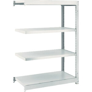 【あす楽対応・送料無料】TRUSCO M1.5型軽中量棚 860X445X1200 4段 連結 ネオグレー