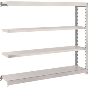 【あす楽対応・送料無料】TRUSCO M1.5型軽中量棚 1460X295X1200 4段連結 ネオグレー