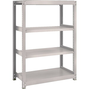 【あす楽対応・送料無料】TRUSCO M2型軽中量棚 860X450XH1200 4段 単体 ネオグレー