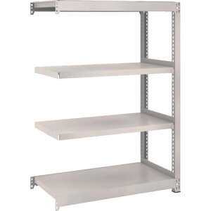 【あす楽対応・送料無料】TRUSCO M2型軽中量棚 860X450XH1200 4段 連結 ネオグレー