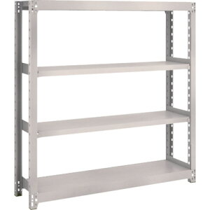 【あす楽対応・送料無料】TRUSCO M2型軽中量棚 1160X300XH1200 4段 単体 ネオグレー