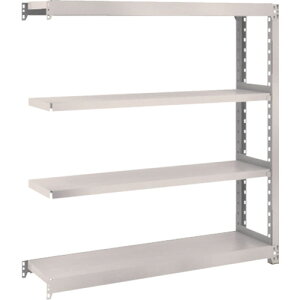 【あす楽対応・送料無料】TRUSCO M2型軽中量棚 1160X300XH1200 4段 連結 ネオグレー