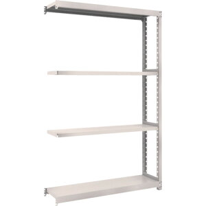 【あす楽対応・送料無料】TRUSCO M2型軽中量棚 1160X300XH1800 4段 連結 ネオグレー