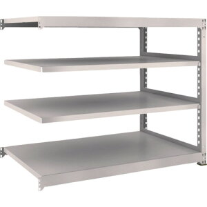 【あす楽対応・送料無料】TRUSCO M3型中量棚 1500X921XH1200 4段 連結 ネオグレー