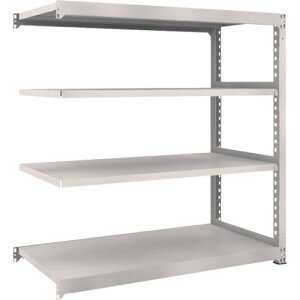 【あす楽対応・送料無料】TRUSCO M5型中量棚 1500X721XH1500 4段 連結 ネオグレー