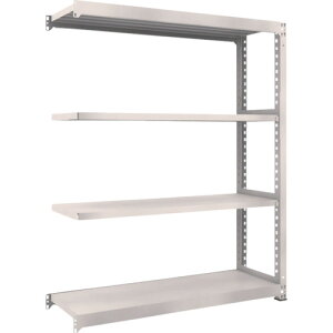 【あす楽対応・送料無料】TRUSCO M5型中量棚 1500X471XH1800 4段 連結 ネオグレー