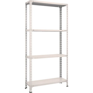 【あす楽対応・送料無料】TRUSCO 軽量棚開放型 W875XD300XH1800 4段 ネオグレー