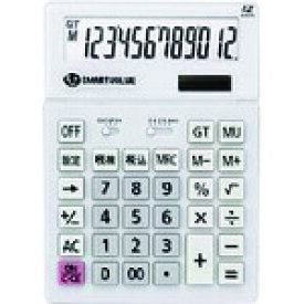 JTX　830026）大型電卓　ホワイト　K070J