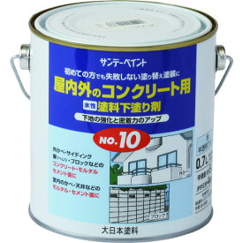 サンデーペイント　水性塗料下塗り剤No．10　半透明ブルー　700M