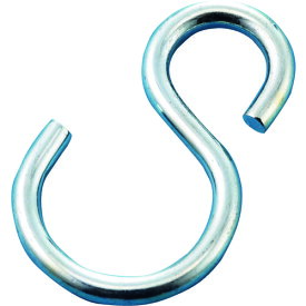 緑十字　Sフック　金具14　36．4×15．8／22．0mm　10個組　スチール製