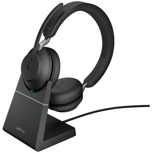 �W���u���@Jabra�@Evolve2�@65�@MS�@Stereo�@USB�|A�@Stand�@Black