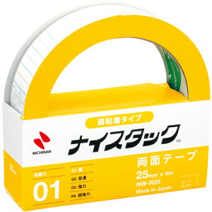 �j�`�o���@���ʃe�[�v�@�i�C�X�^�b�N��S���^�C�v�@NW�|R25�@25mmX9m