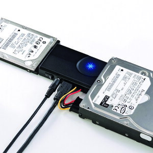 SANWA�@IDE�^SATA�|USB3�D0�ϊ��P�[�u��