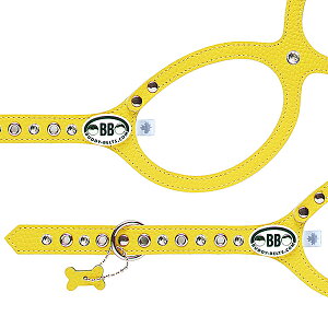 バディーベルト ハーネス カナリア Canary ラグジュアリーコレクション 獣医師推奨 BBハーネス BUDDYBELTS ペット 犬用ハーネス 胴輪 レザー 本革 バディベルト 正規輸入代理店 犬の首や気管に優