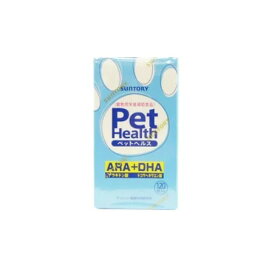 ペットヘルス ARA+DHA 犬用 120粒　療法　サプリ【犬/療法食/猫/サプリメント】