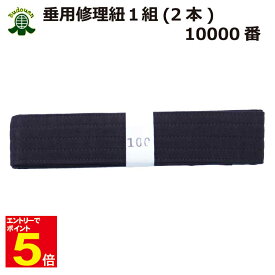 【期間限定★エントリーで全品ポイント5倍】剣道 垂 修理 帯紐 10000番 2本1組 武道園