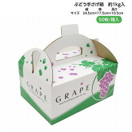 手さげ箱 OT-1 ぶどう 約1kg用 （50枚入）
