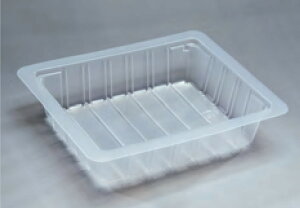 【屋号必須】PPトレー S-400P 1000枚/箱 長辺122(内寸102)×短辺150(内寸130)×高さ30mm 小巻白滝・こんにゃく 400cc