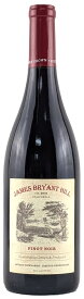 【アメリカ・赤】ジェイムズ・ブライアント・ヒル ピノ・ノワール 750ml。ラズベリーやバニラの香りが華やか。ミディアムボディで飲み心地よく、焼肉や照り焼きチキンと好相性。家飲みにもちょうどいいコスパ赤。 鶏の照り焼きとのペアリングがおすすめ