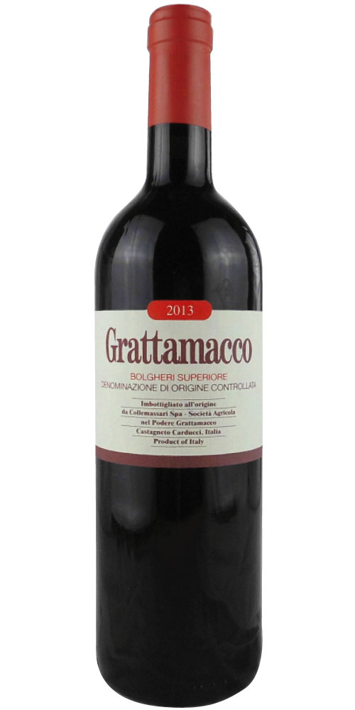 イタリア 赤 グラッタマッコ ロッソ ボルゲリ スペリオーレ 750ML 品質検査済 新品未使用正規品 2014 赤ワイン BOLGHERI SUPERIORE Grattamacco