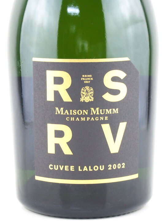 楽天市場】メゾン・マム RSRV キュヴェ・ラルー 2002（Maison Mumm 