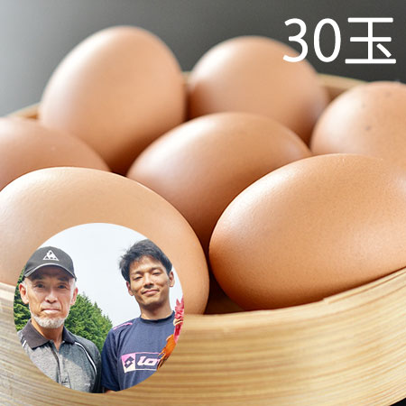 平飼い飛鳥の卵 (30個)　ケージフリー アニマルウェルフェア たまご タマゴ 玉子 国産 奈良県産 飼料米