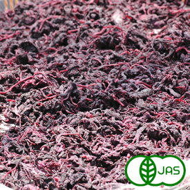 [有機栽培] 熊代農園のもみしそ (500g)　　　有機 オーガニック 紫蘇 梅づくり 揉み紫蘇 モミシソ 赤しそ ゆかり作り