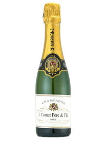 G.H.マルテル&CO. シャンパーニュ J.コンテ ペール&フィス ブリュット ハーフ シャンパーニュ フランス シャンパーニュ 375 Champagne J. Contet Pere & Fils Brut