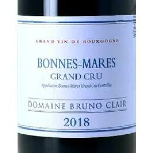 �u�����m �N���[�� �{���k �}�[�� 2012 750ml �� �t�����X �u���S�[�j�� �{���k �}�[��Bruno Clair Bonnes Mares