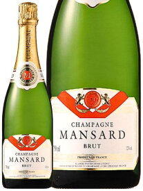 マンサール カルト ブランシュ ブリュット NV シャンパーニュ フランス シャンパーニュ 750 Mansard Carte Blanche Brut NV 誕生日 プレゼント ギフト 結婚祝いにおすすめ