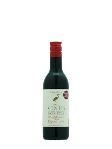 BjEX I[KjbN JxlE\[Bj / [ NI[^[24{Zbg tX ԃC 187ml 2023 Vinus Organic Cabernet Sauvignon / Merlot quarter