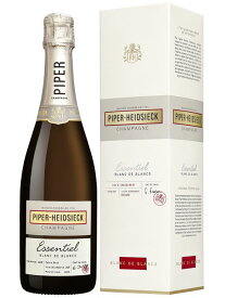 シャンパーニュ　パイパー エドシック エッセンシエル ブラン ド ブラン 専用箱入り NV シャンパーニュ フランス シャンパーニュ 750 Essentiel Blanc de Blancs in Box 誕生日 プレゼント ギフト 結婚祝いにおすすめ