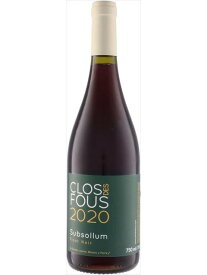 クロ・デ・フ ピノ・ノワール スブソルム 赤ワイン 2020 750ml Pinot Noir Subsollum 母の日 父の日 プレゼント ギフト 誕生日 贈り物
