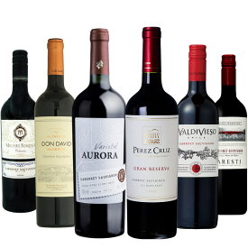 《送料無料》飲み比べ 南米カベルネ ソーヴィニヨン6本セット　ワイン セット