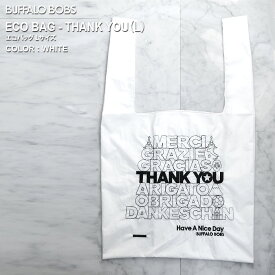 ECO BAG-THANK YOU(L)エコバッグ-サンキュー Lサイズ BUFFALO BOBS バッファローボブズ