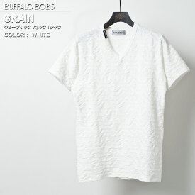 GRAIN(グレイン) ウェーブタック Vネック 半袖 Tシャツ BUFFALO BOBS バッファローボブズ