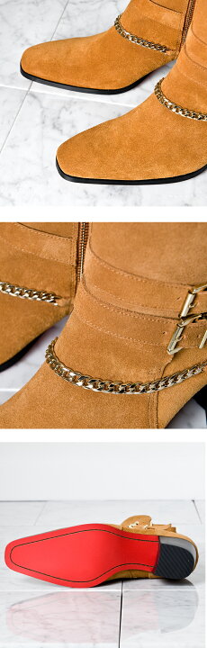 楽天市場】ZIGGY-GRUMET(ジギー-グルメ)カウレザー ヒールブーツ  