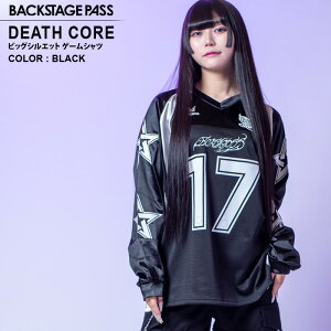 DEATH CORE(�f�X�R�A)���j�t�H�[���f�U�C�� �Q�[���V���c BACKSTAGE PASS �o�b�N�X�e�[�W�p�X �o�b�t�@���[�{�u�Y