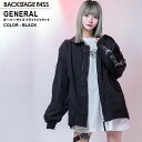 GENERAL(ゼネラル)オーバーサイズ フライトジャケット BACKSTAGE PASS バックステージパス