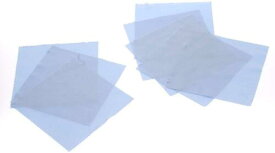 【送料無料】【メール便対応】 かわいい メガネ拭き クロス めがね拭き 8枚セット ブルー 14.5×14.5cm 贈り物 誕生日 記念日 プレゼント プチギフト 贈り物 リッチボーイ館