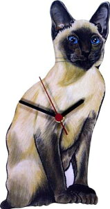 �y���������zLark Rise Designs ���[�N���C�Y �E�b�h �N���b�N �L���b�g SIAMESE CAT �C�M���X�� �C���e���A�G�݂̐��X �I�V���� ���킢�� ���v �M�t�g �v�`�M�t�g ���蕨 �v���[���g ���b�`�{�[�C