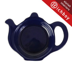 BROWN BETTY ブラウンベティー ティーバッグ トレイ コバルトブルー 紅茶用 Newモデル 英国製 Cauldon Ceramics インテリア雑貨の専門店 キッチン用品 食器 調理器具 洋食器 ティーポット おしゃれ かわいい プレゼント プチギフト 贈り物 リッチボーイ